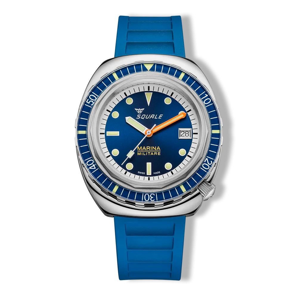 Squale 2001 Marina Militare — Blue (co-branded, 41.5mm)