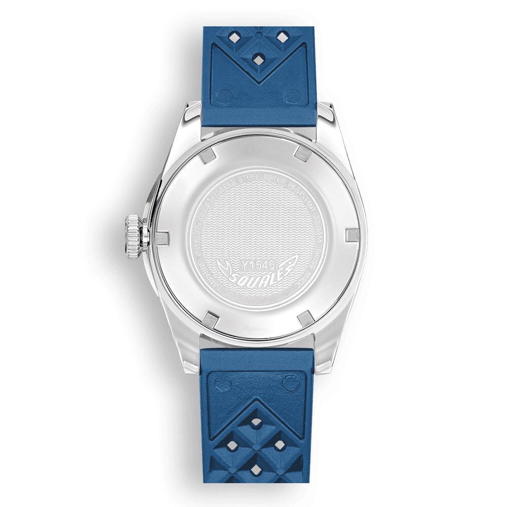 1545 Steel Blue Rubber || Squale Official Website