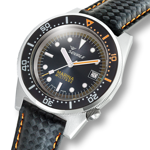 Marina Militare Automatic Diver Watch, 42mm, selling 200m, California Dial, 2 straps