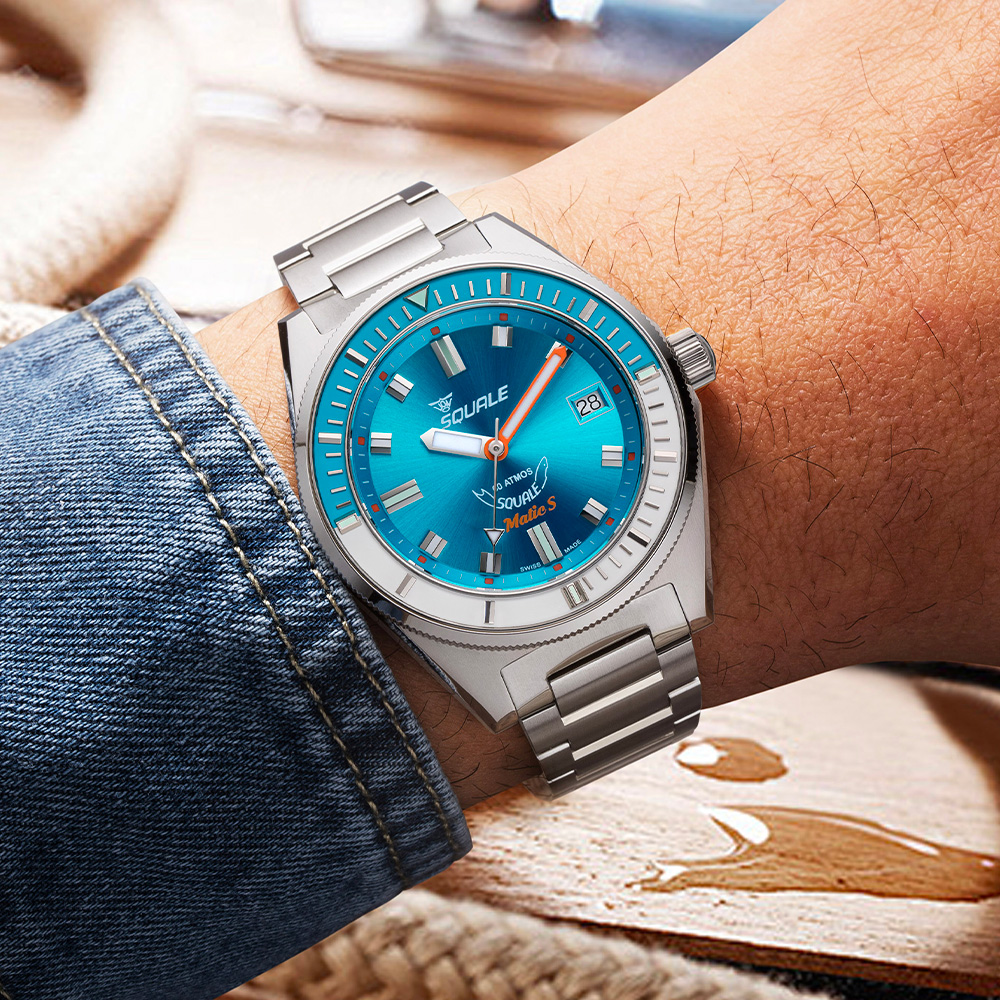 Matic S Mosaic Rubber || Squale Official Website